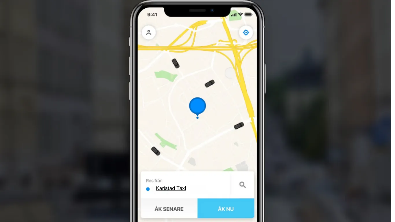 Boka taxi app